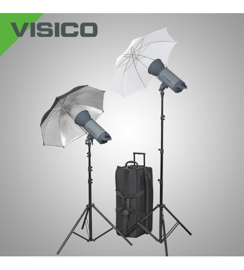 Visico VC-1000 HH Umbrella Kit 2 Flash Head